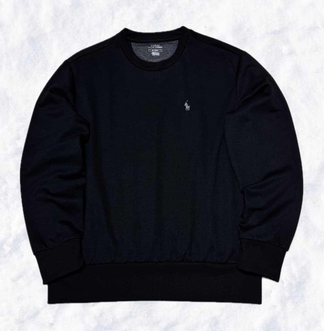 폴로 랄프로렌 블랙 실버로고 긴팔 상품이미지1