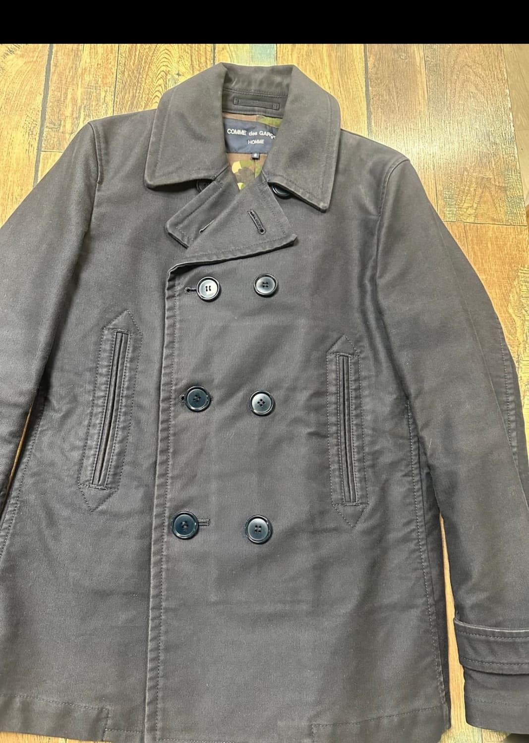 꼼데가르송 옴므 피코트 상품이미지1