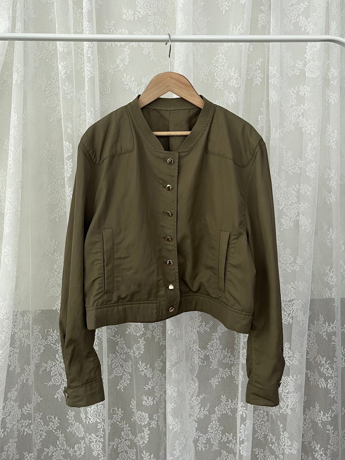 82-94-160) 시스템 23ss 블루종 자켓 카키 상품이미지1