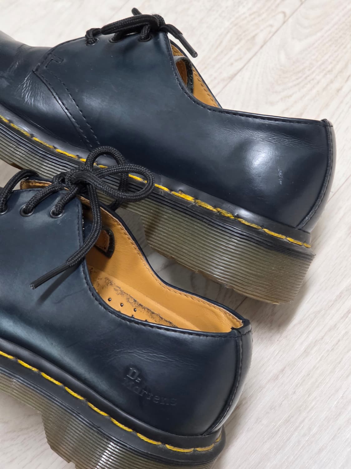닥터마틴 1461 스무스 레더 220(uk3) NAVY 상품이미지8