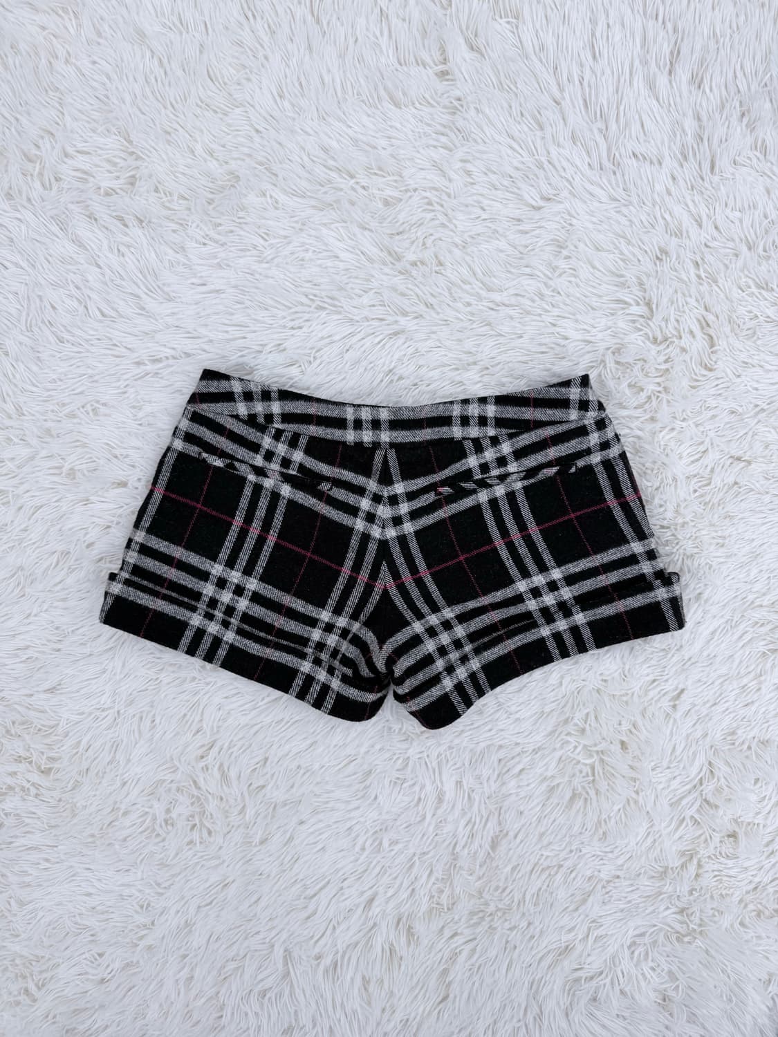 체크숏팬츠 상품이미지2