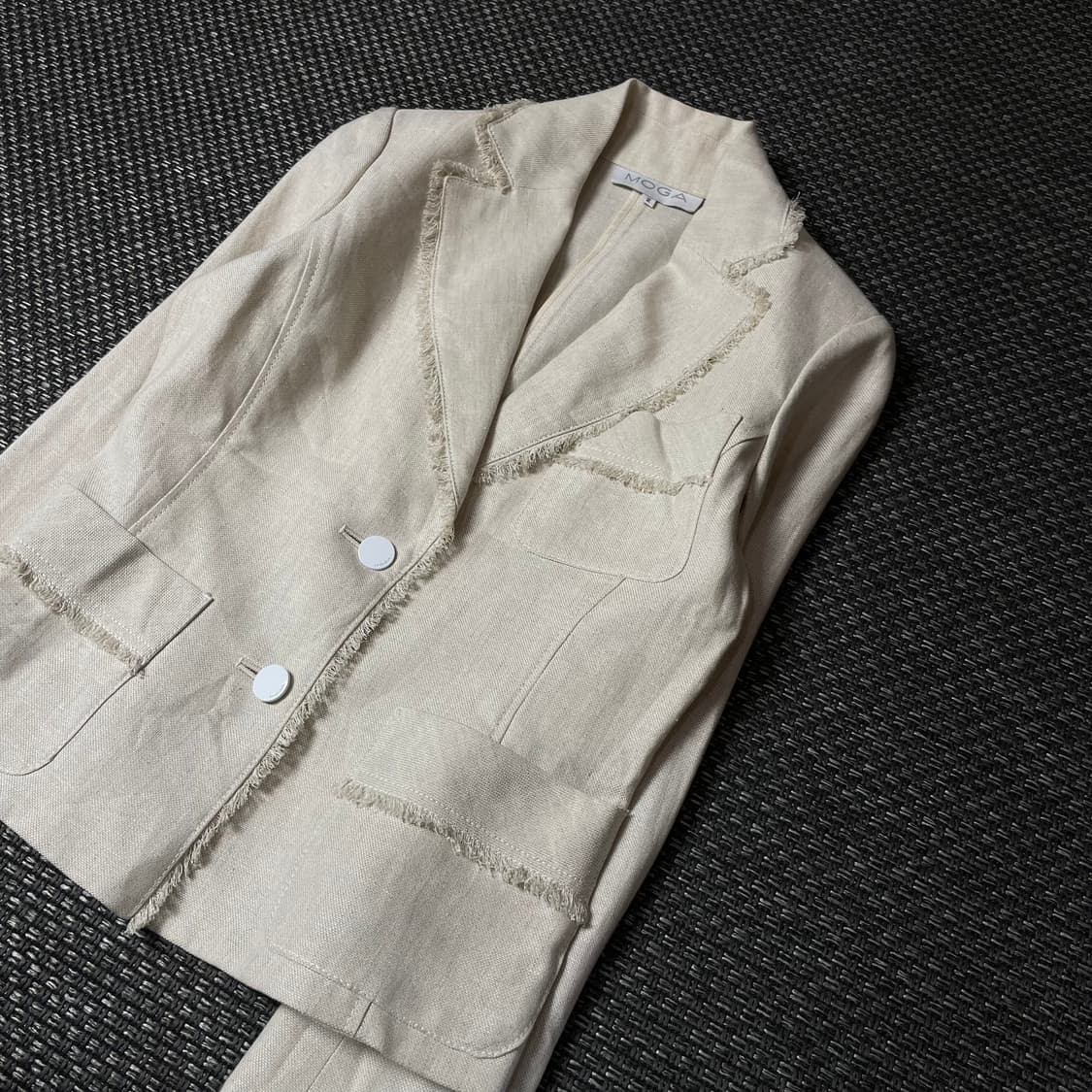 MOGA 오트밀 멀티포켓 코튼 자켓 2 상품이미지5