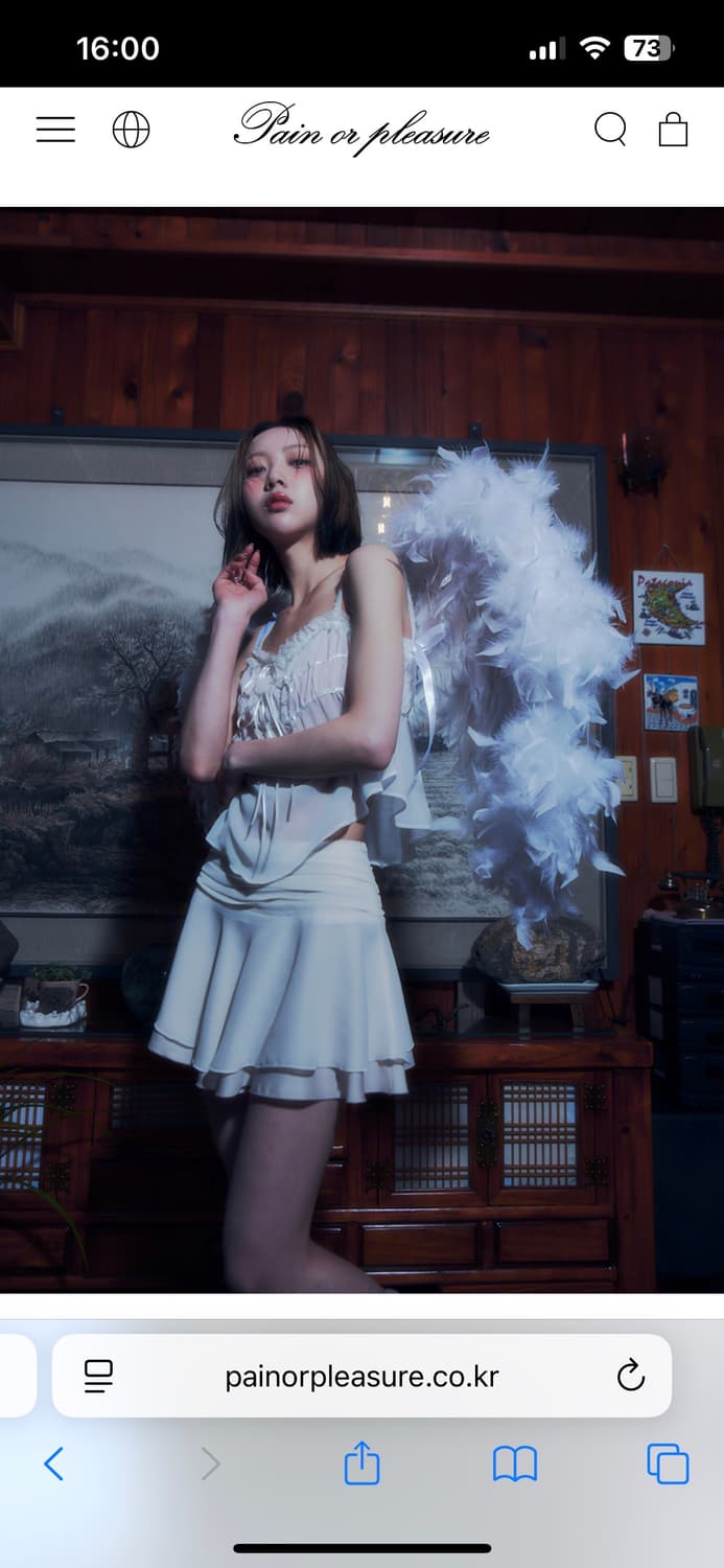 페인오어플레져 레이스 나시 상품이미지2