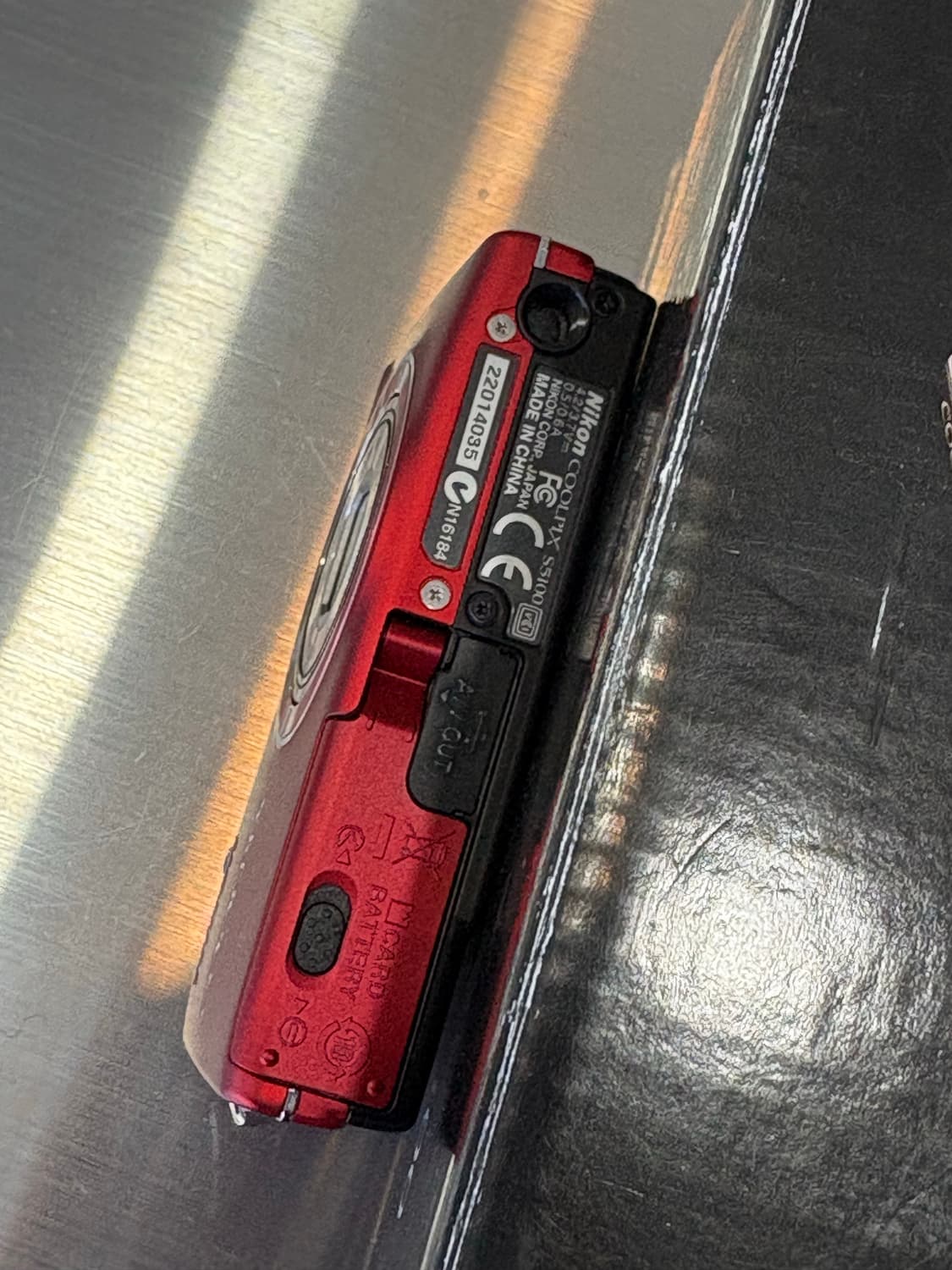 츄/new배터리/풀박/날짜표시)니콘 쿨픽스 s5100 레드 빈티지디카 상품이미지7