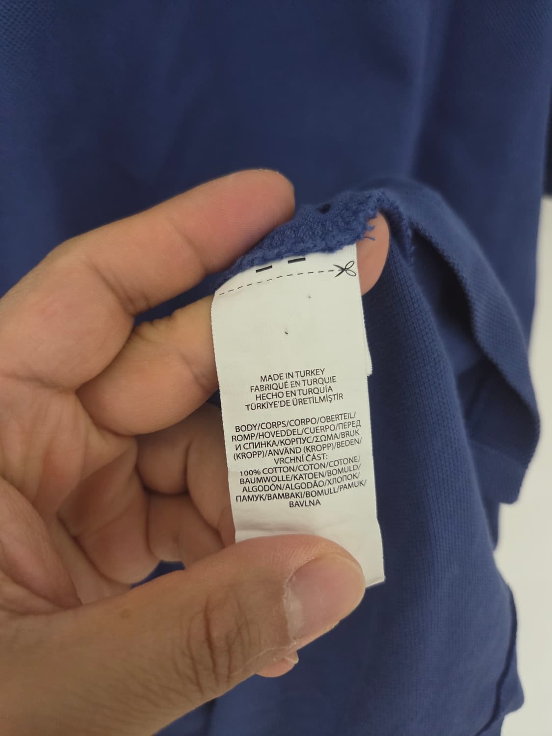 폴로랄프로렌 코발트블루 반팔카라티(110사이즈) 상품이미지6