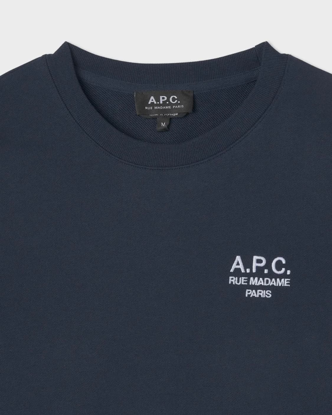 아페쎄 여성 티나 로고 맨투맨 - 네이비 / COEZDF277001 AJ 상품이미지3