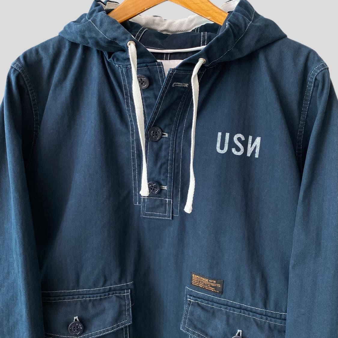 (M)에스피오나지 USN 아노락 후드 자켓 상품이미지2