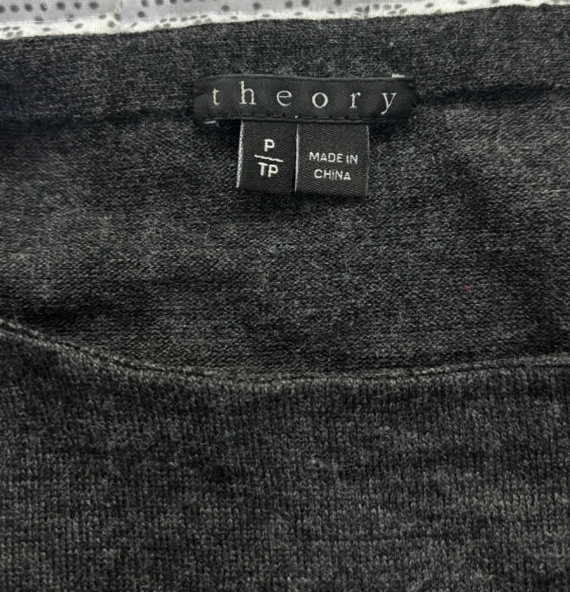 한섬 띠어리 Theory 여성 다크 그레이 니트 ~55반 상품이미지5