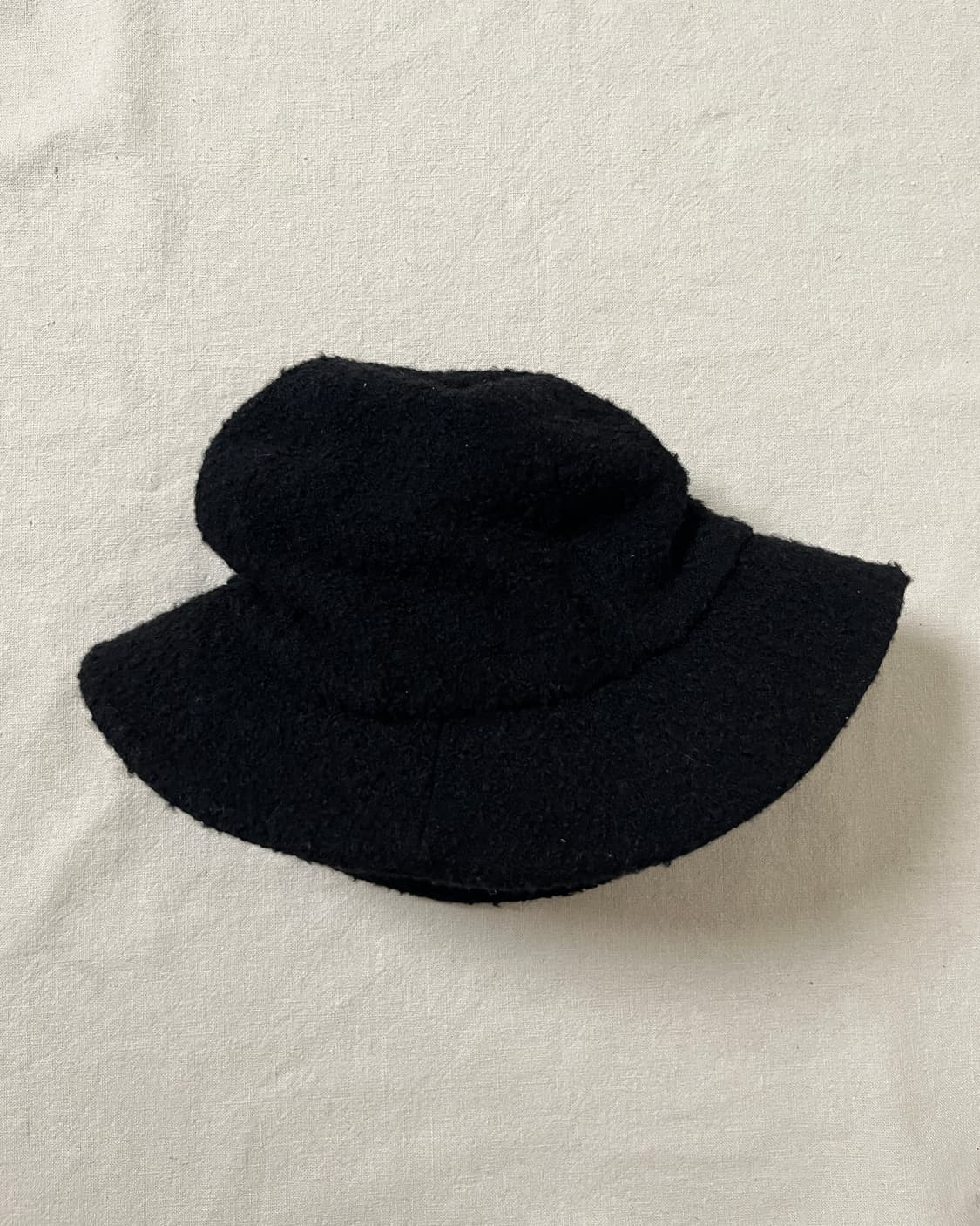 요지야마모토 부클 울 버킷햇 yohji yamamoto noir 상품이미지1