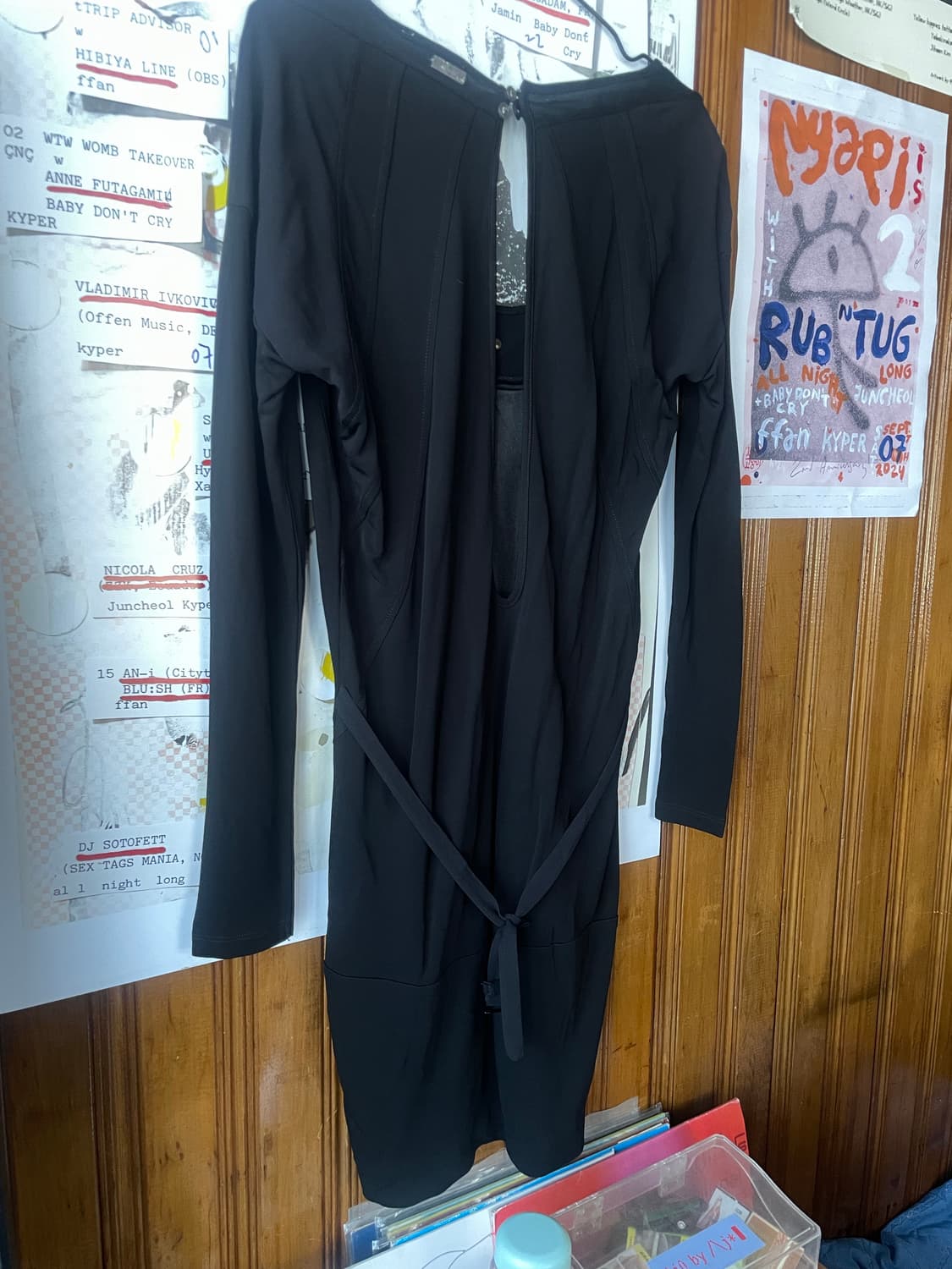 디젤 diesel 블랙 미니 원피스 s  상품이미지5