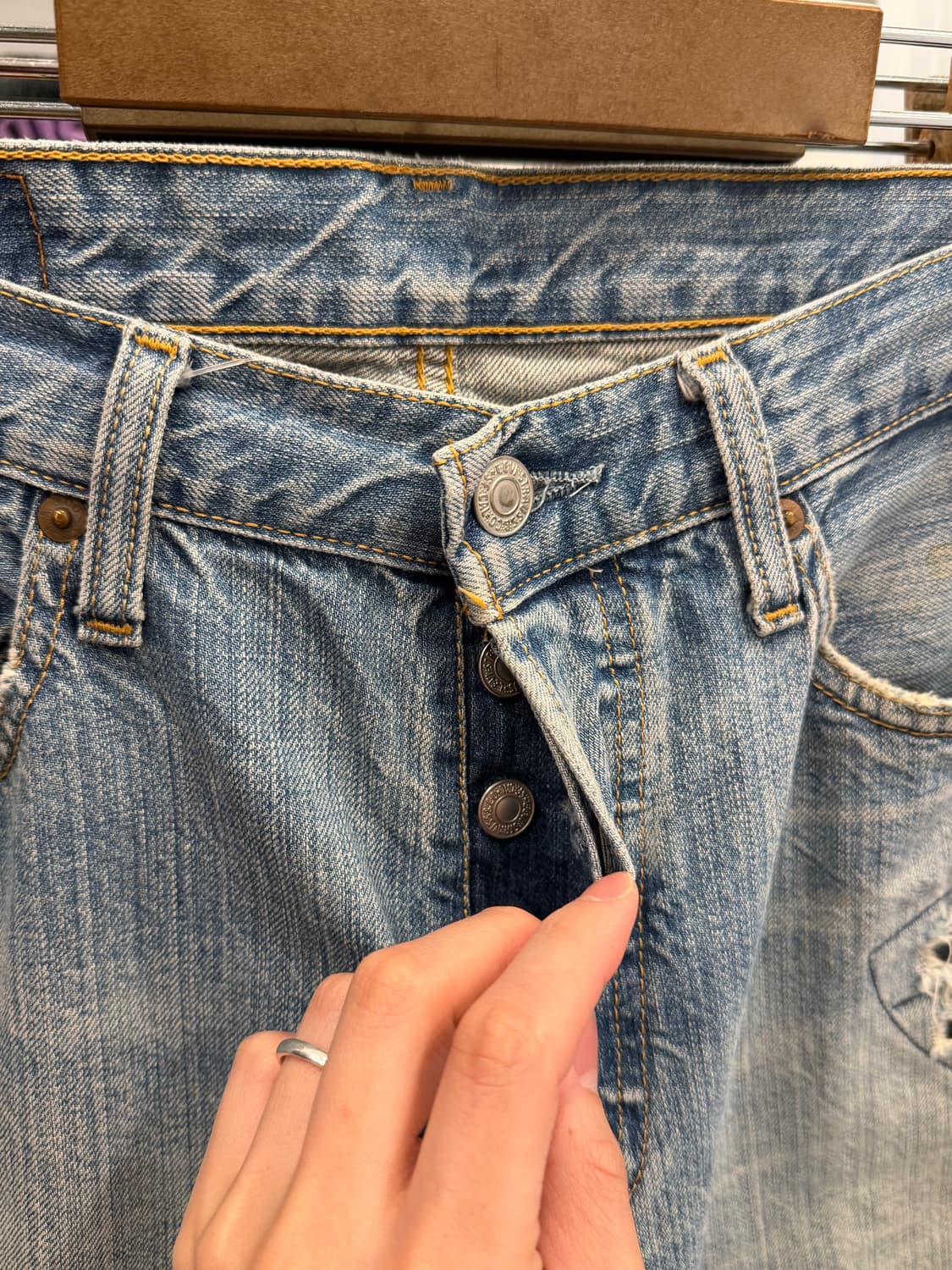 00s Levis 리바이스 501 빈티지 데님 팬츠 (30inch) 상품이미지3