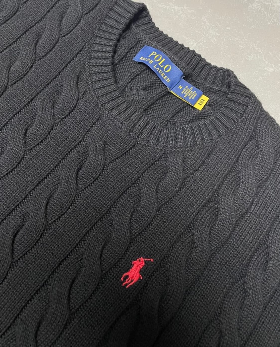 폴로 랄프로렌 케이블 니트 상품이미지2