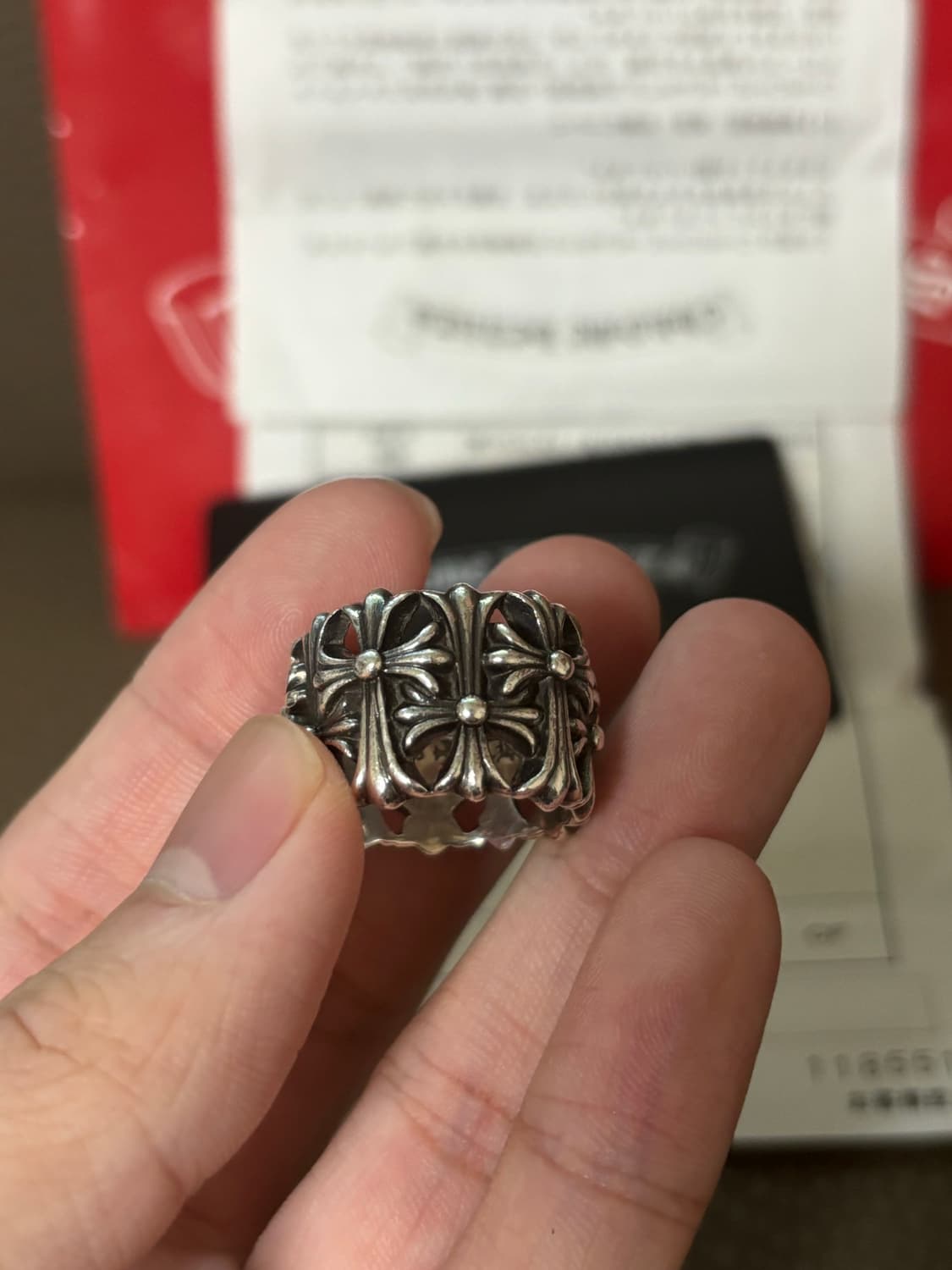 US 7) 크롬하츠 세메터리링 상품이미지5