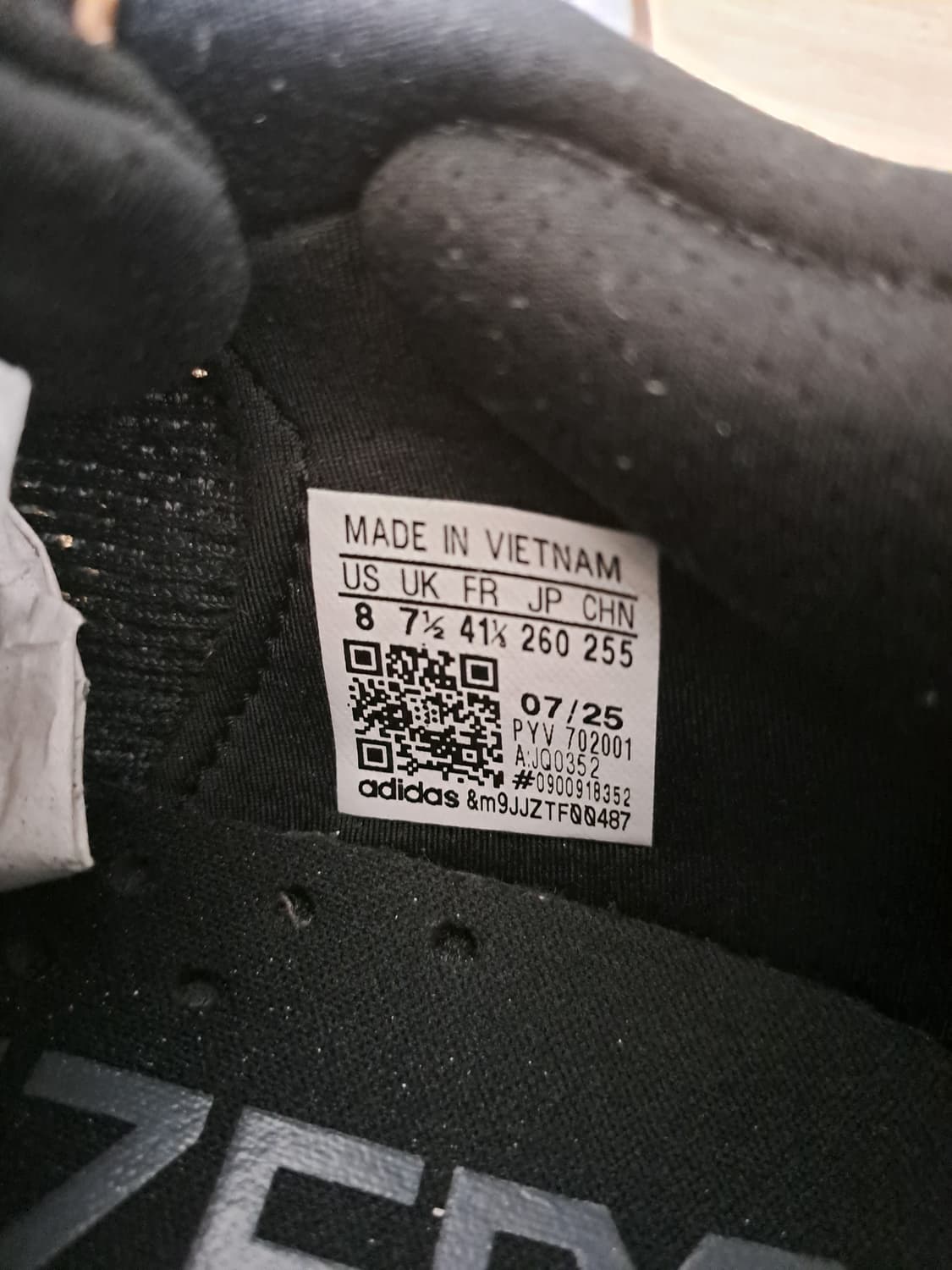 아디다스 아디제로 SL2 블랙 260 상품이미지3