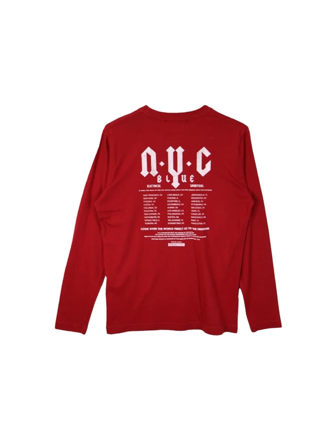  JPN 버건디 롱슬리브 상품이미지6