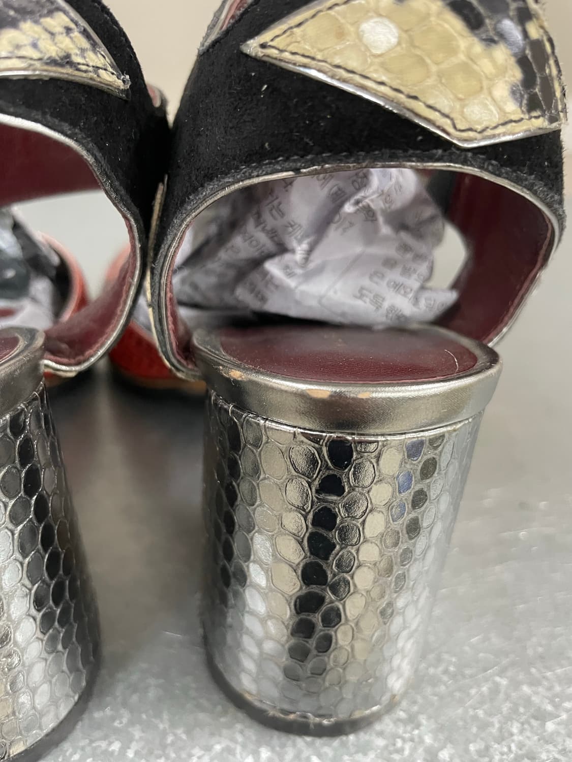 마크제이콥스 스네이크스킨 레더 힐37 상품이미지9