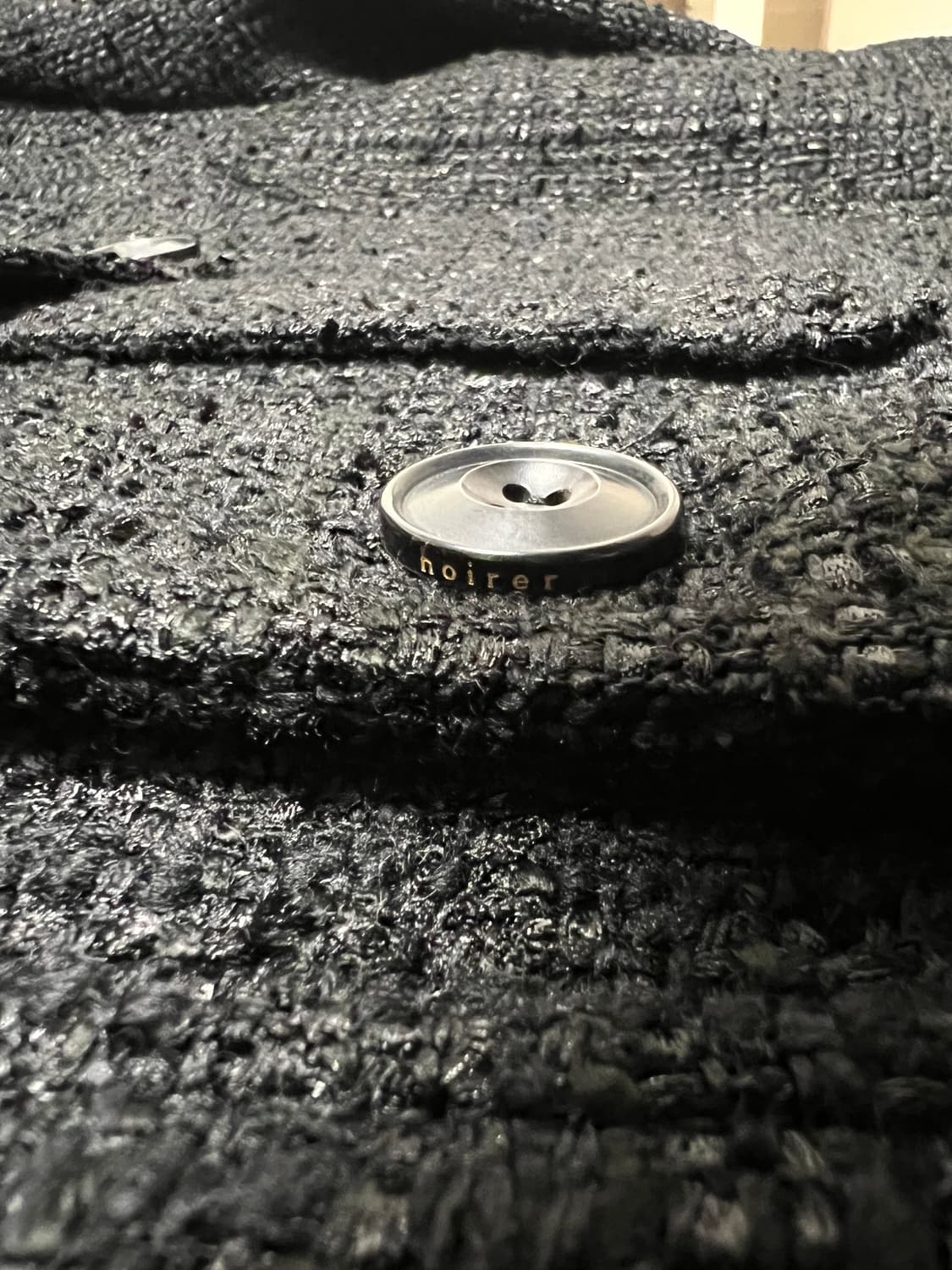 noirer 트위드 크롭 자켓 블랙 / 52 상품이미지6