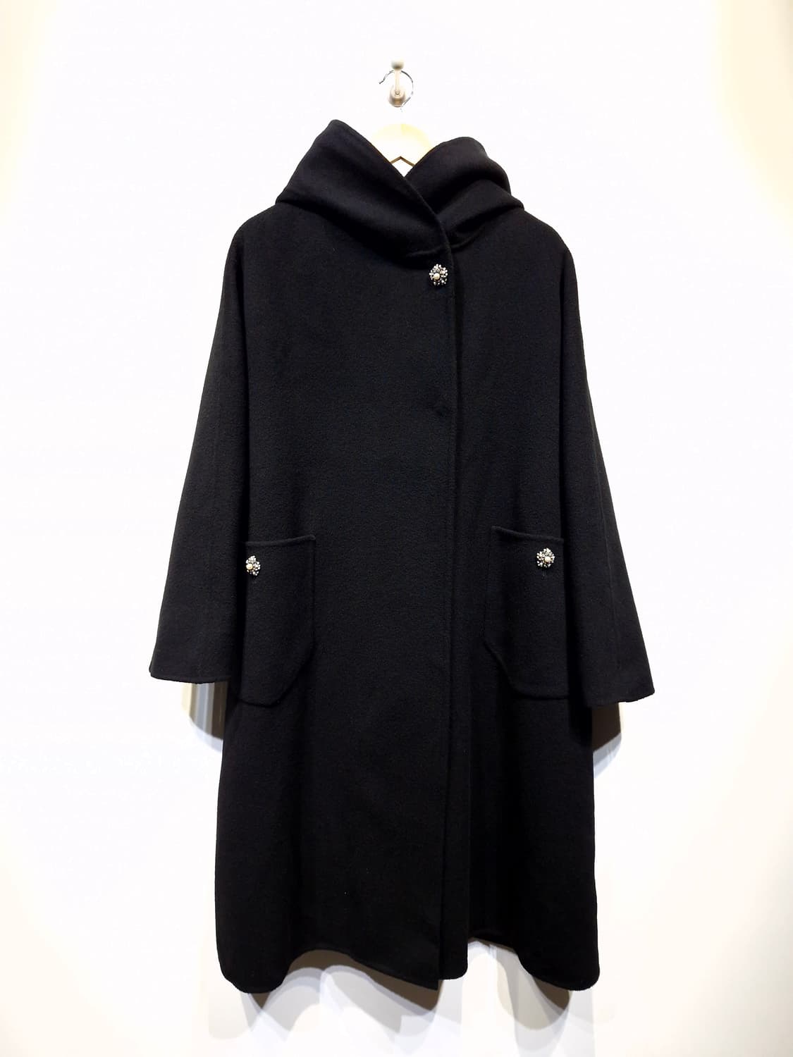 O'2nd 오즈세컨 22F/W 모 캐시미어 혼방 후드 롱코트 상품이미지1