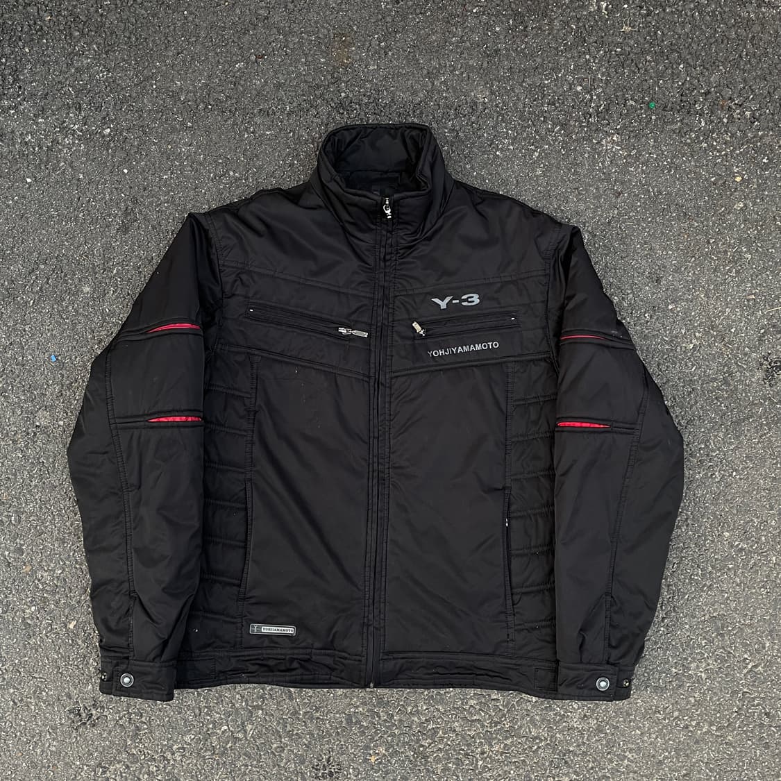  Y-3 요지야마모토 아디다스 바이커 다운 자켓 패딩 L 상품이미지2
