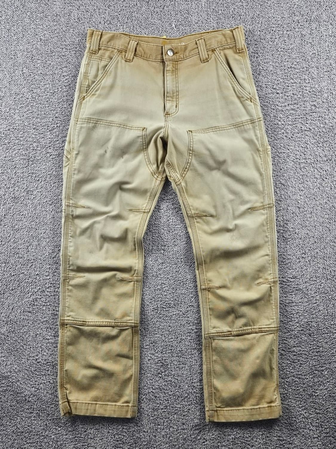 칼하트 코튼 캔버스 더블니 워크 팬츠 ( 32X30 ) / 9000 상품이미지1