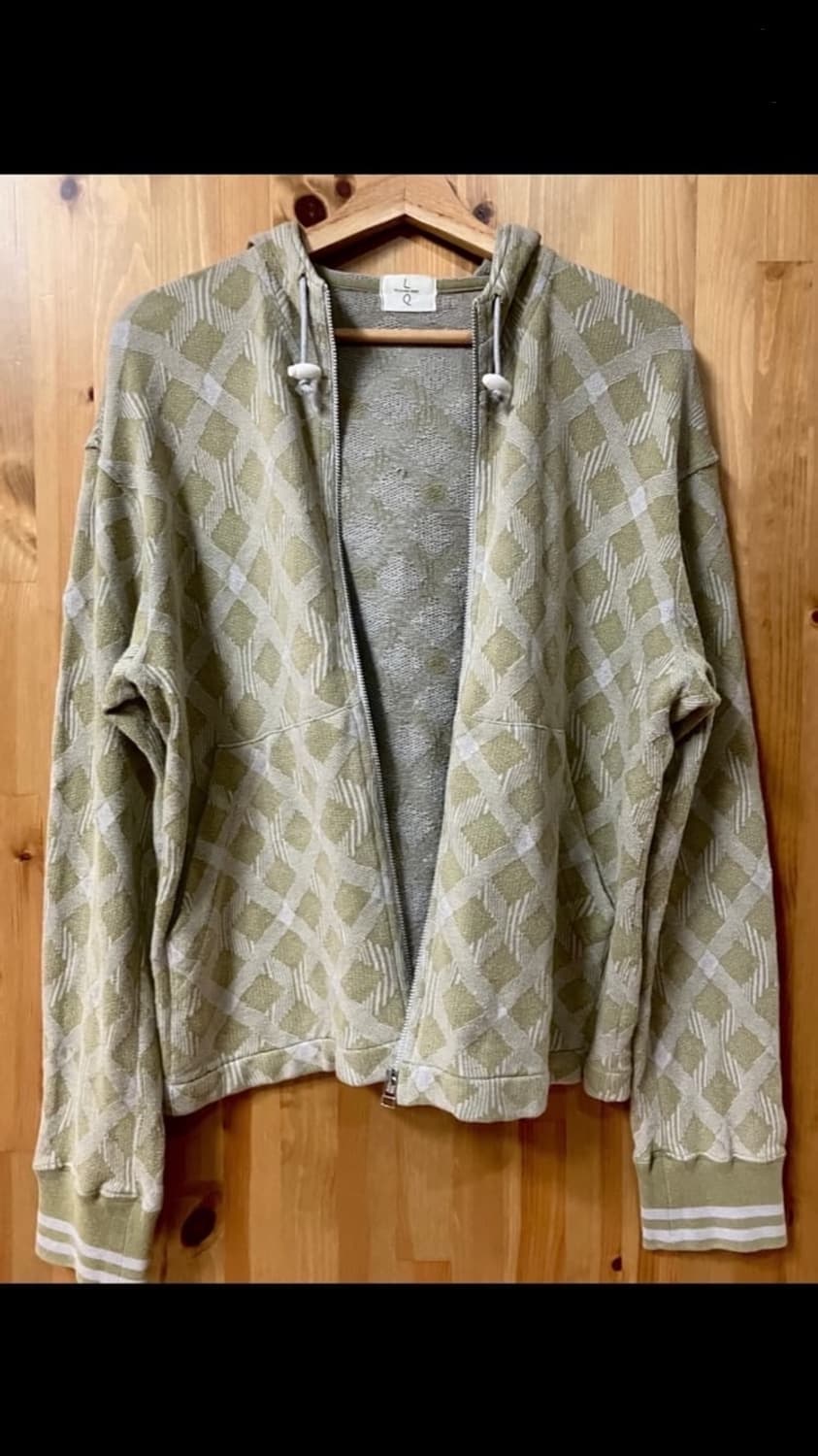 LQ Yohji 80s pattern hoodie 상품이미지1