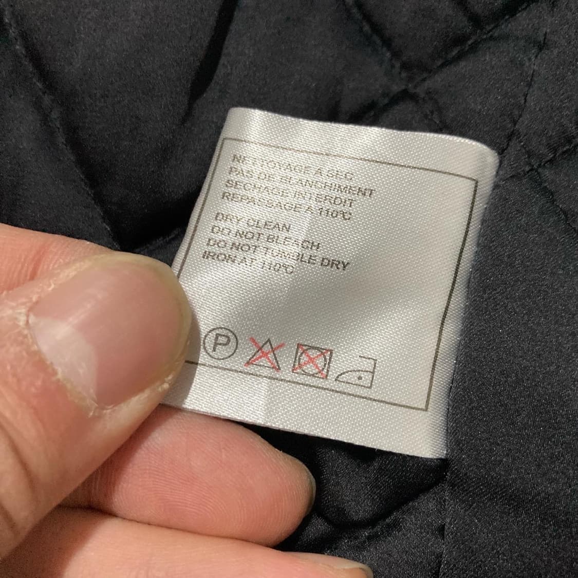 CHANEL 샤넬 논카라 블랙 코트 상품이미지8