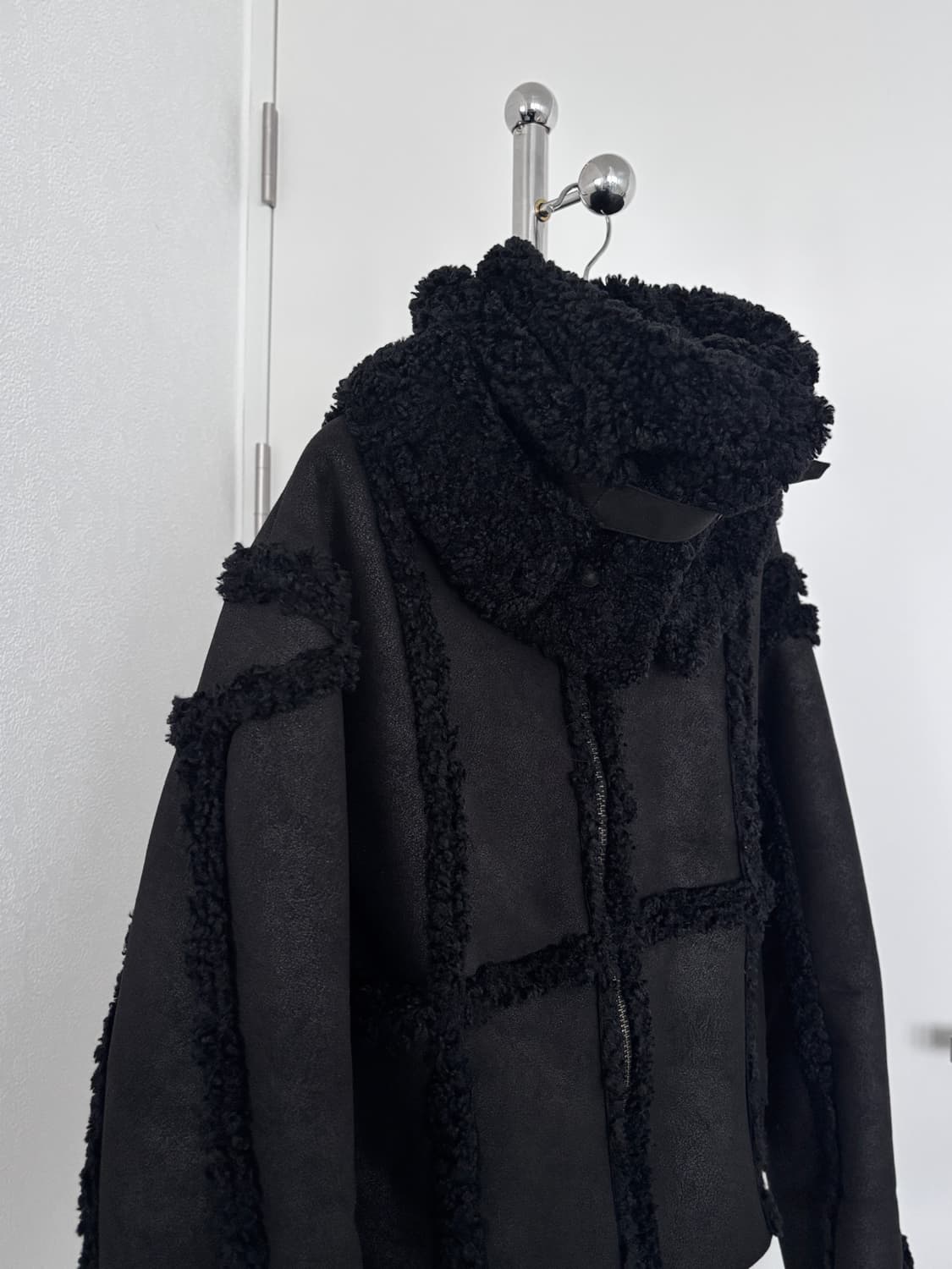 퍼버즈 시어링 무스탕 자켓 상품이미지5