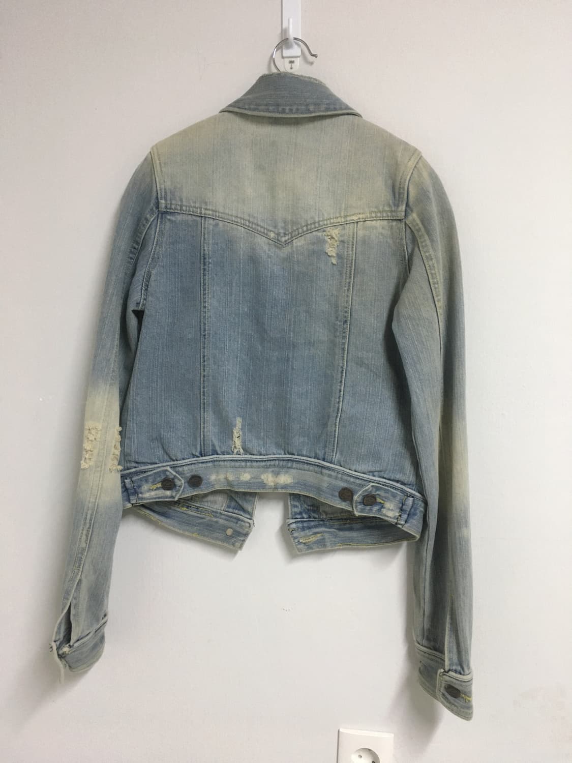 Abercrombie & Fitch 아베크롬비 데님자켓 청자켓 상품이미지6