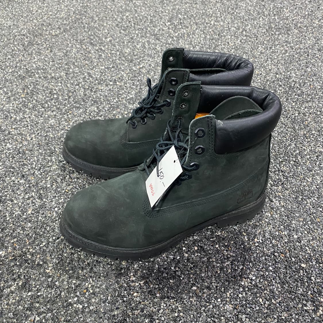 팀버랜드 블랙 누벅 가죽 6인치 프리미엄 부츠 B4055 상품이미지2