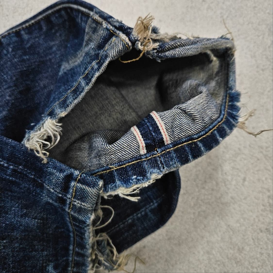 LVC 503b 셀비지 데님 32/36 상품이미지7