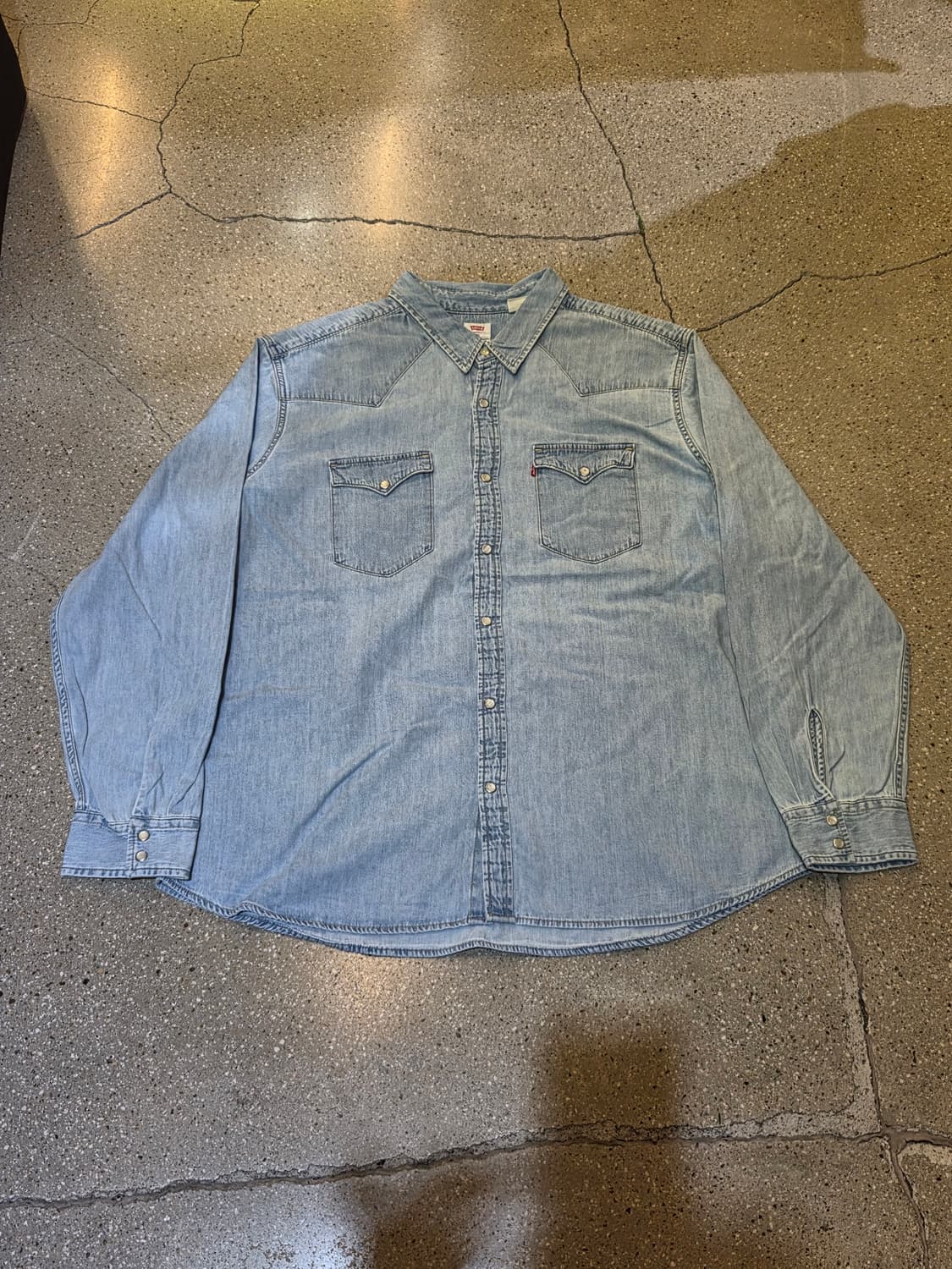 Levis 리바이스 연청긴팔셔츠 상품이미지4