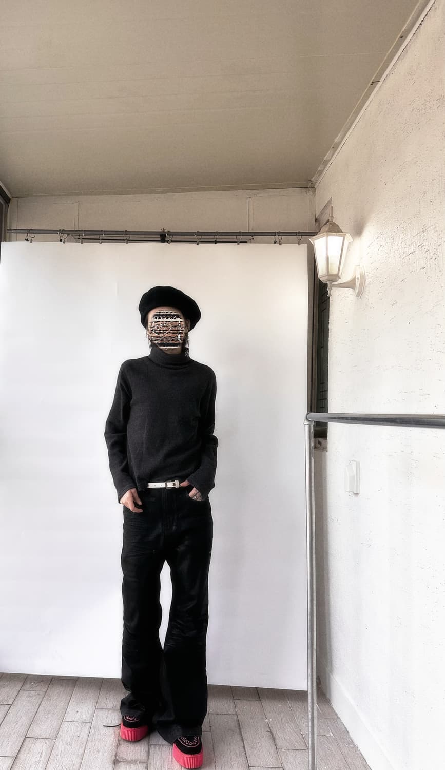 harley davidson grey turtleneck knit 상품이미지3