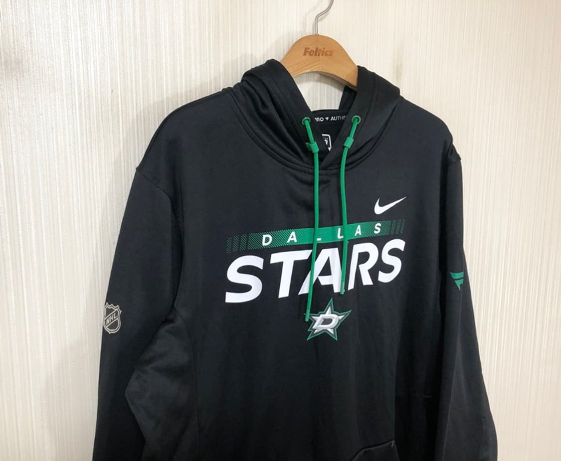 NHL 파나틱스X나이키 어센틱프로 댈러스 스타즈 풀오버후디 XL(해외) 상품이미지5
