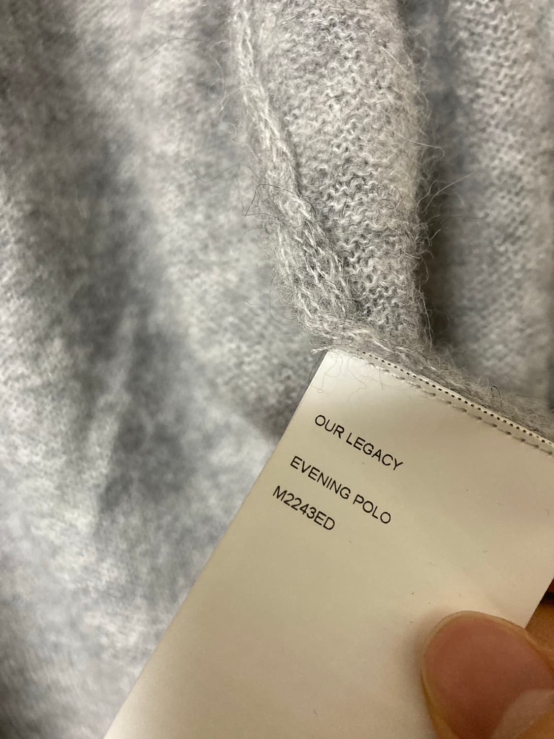 아워레가시 이브닝폴로 그레이 상품이미지5