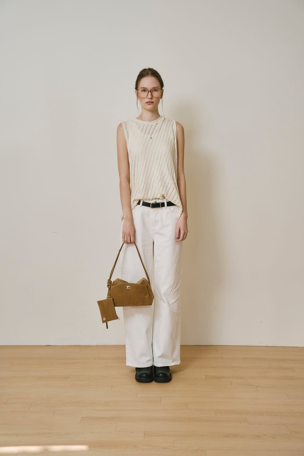 Noa Bag - Suede Beie 상품이미지3