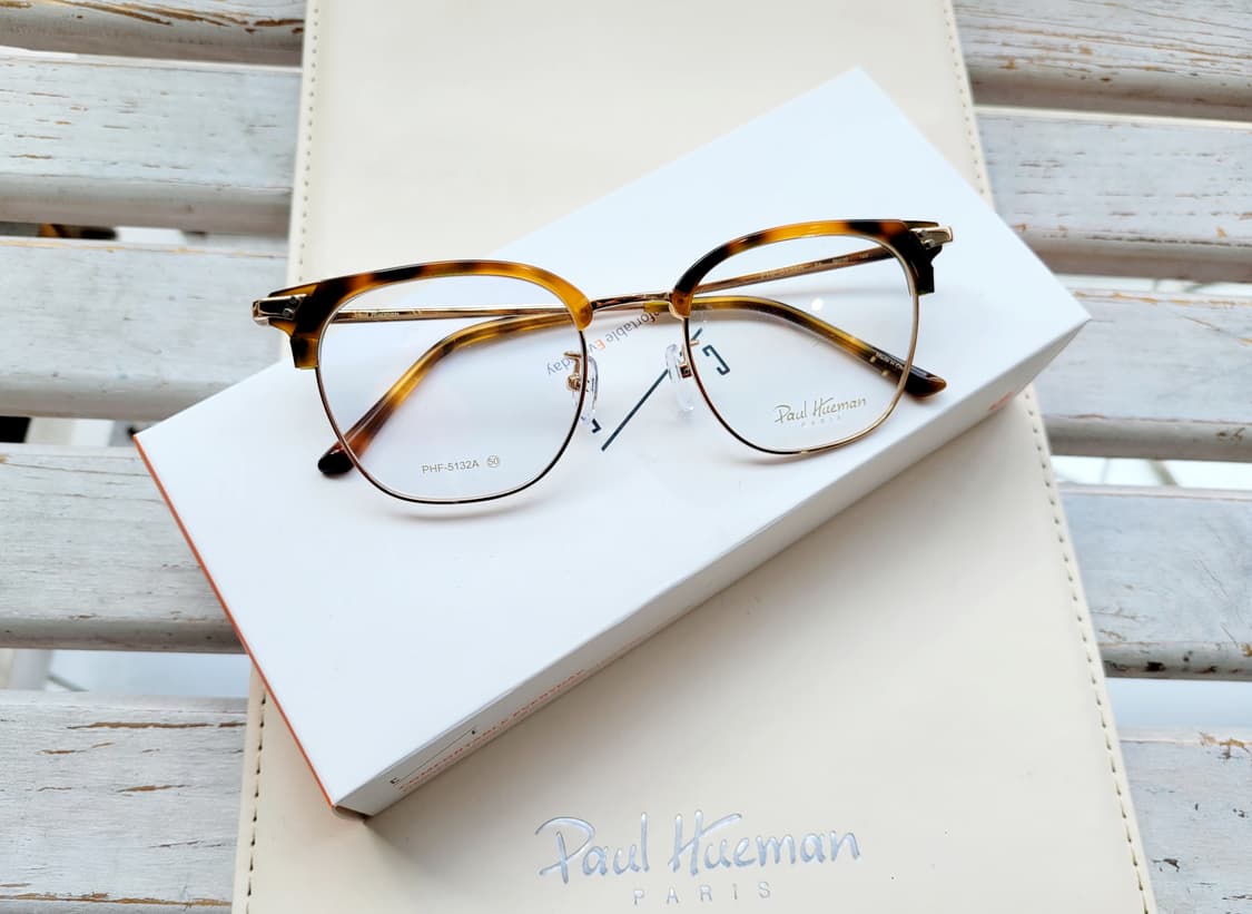 폴휴먼 안경 PHF-5132A 호피하금테 상품이미지1
