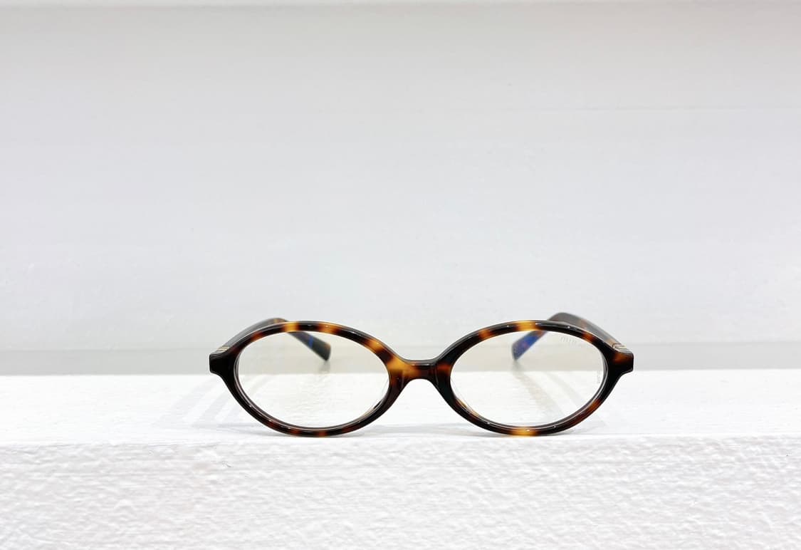 미우 미우 리가드 선글라스 블루 렌즈 허니 톨토이즈쉘 아세테이트 스탠다드 상품이미지1