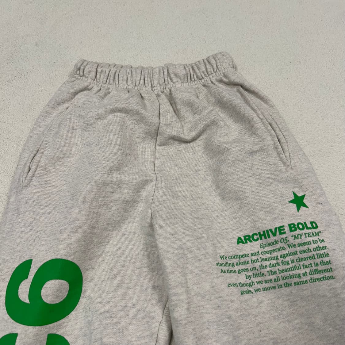 Archivebold Oatmeal 939 Sweatpants 상품이미지5