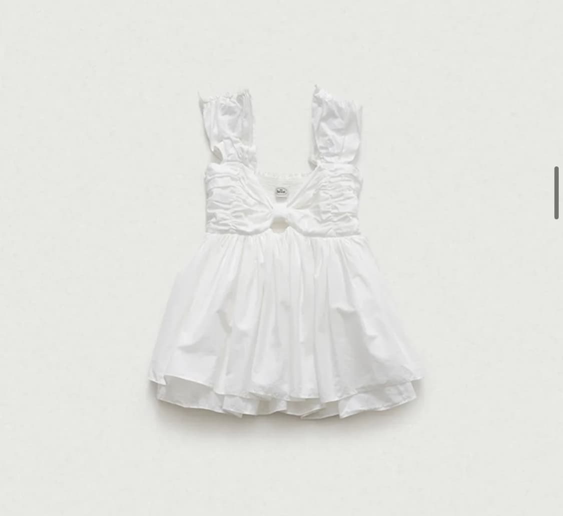 더바넷 Magnolia Off-Shoulder Top_White 블라우스 상품이미지1