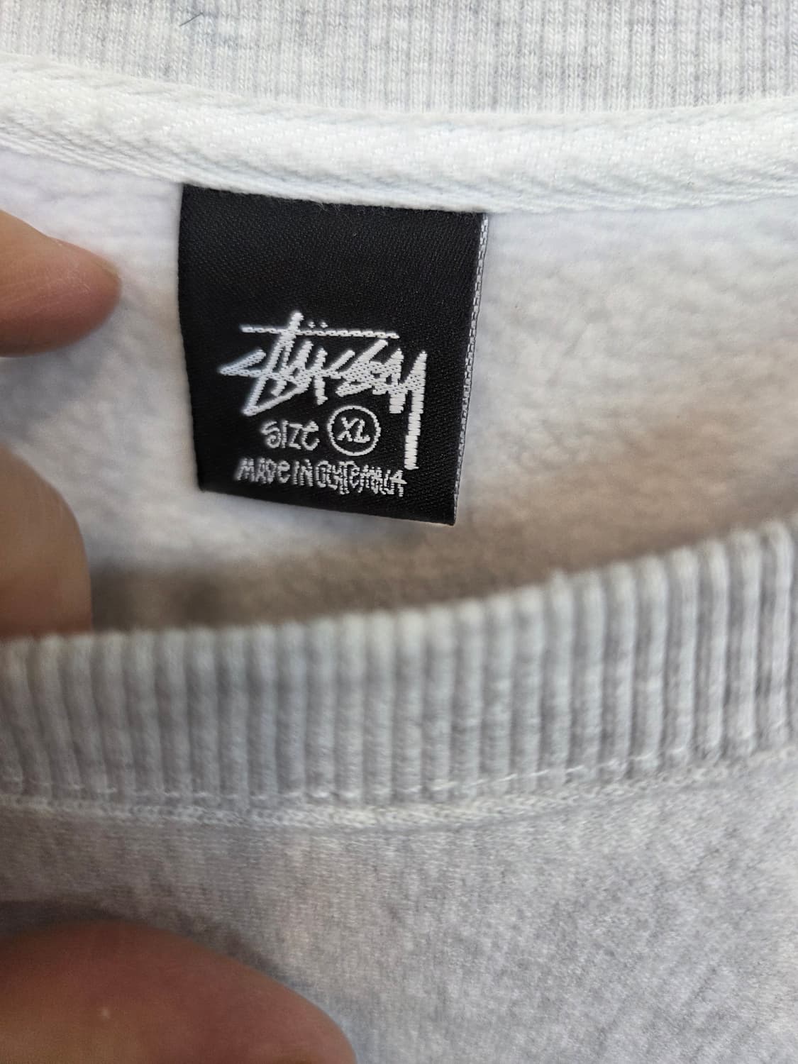 스투시 기모 후드티 xl 상품이미지3