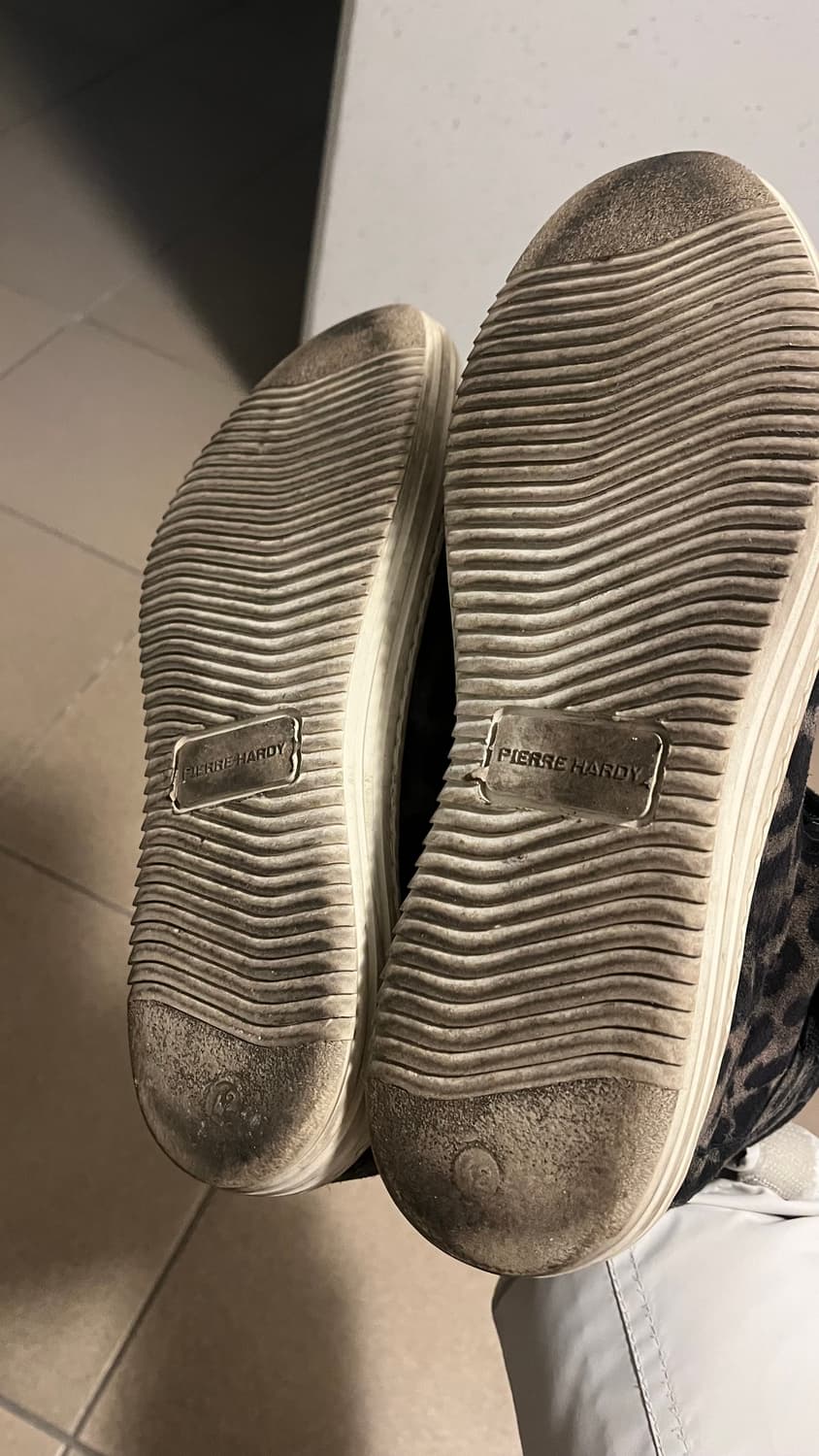 피에르 하디 레오파드 하이탑 42사이즈 상품이미지3