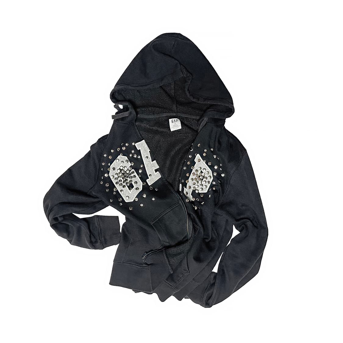 갭(GAP) 리벳 후드집업 상품이미지1