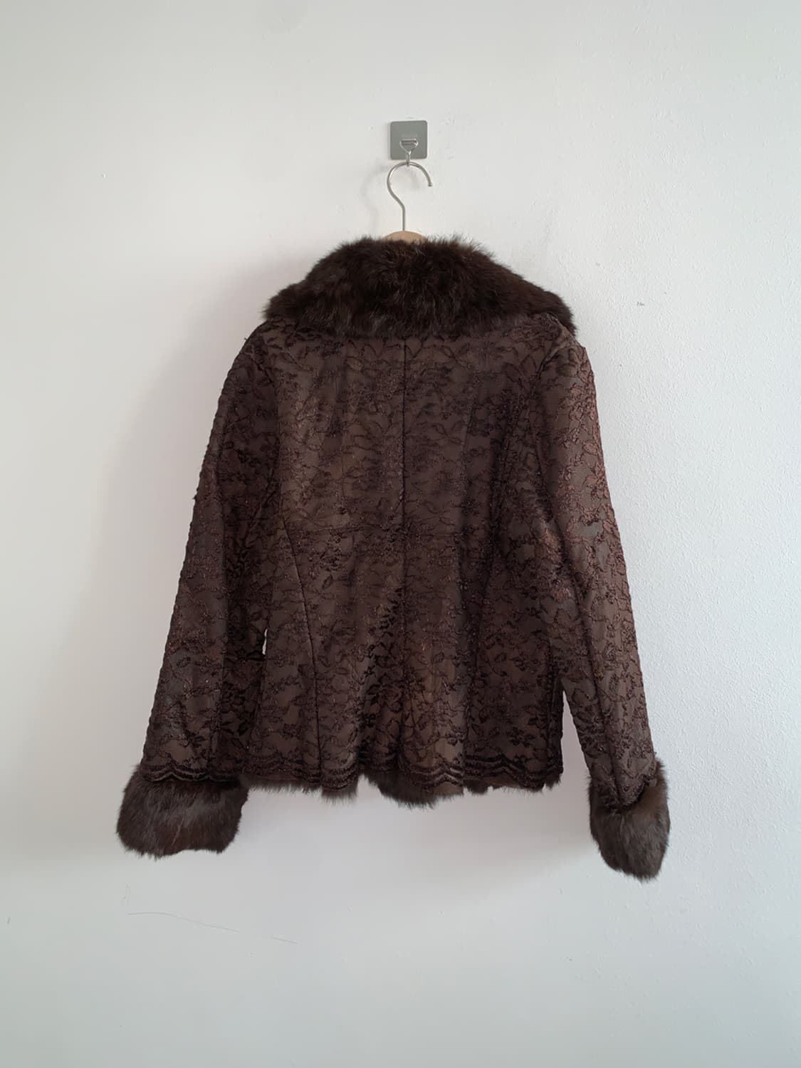 Brown fur jacket 상품이미지6