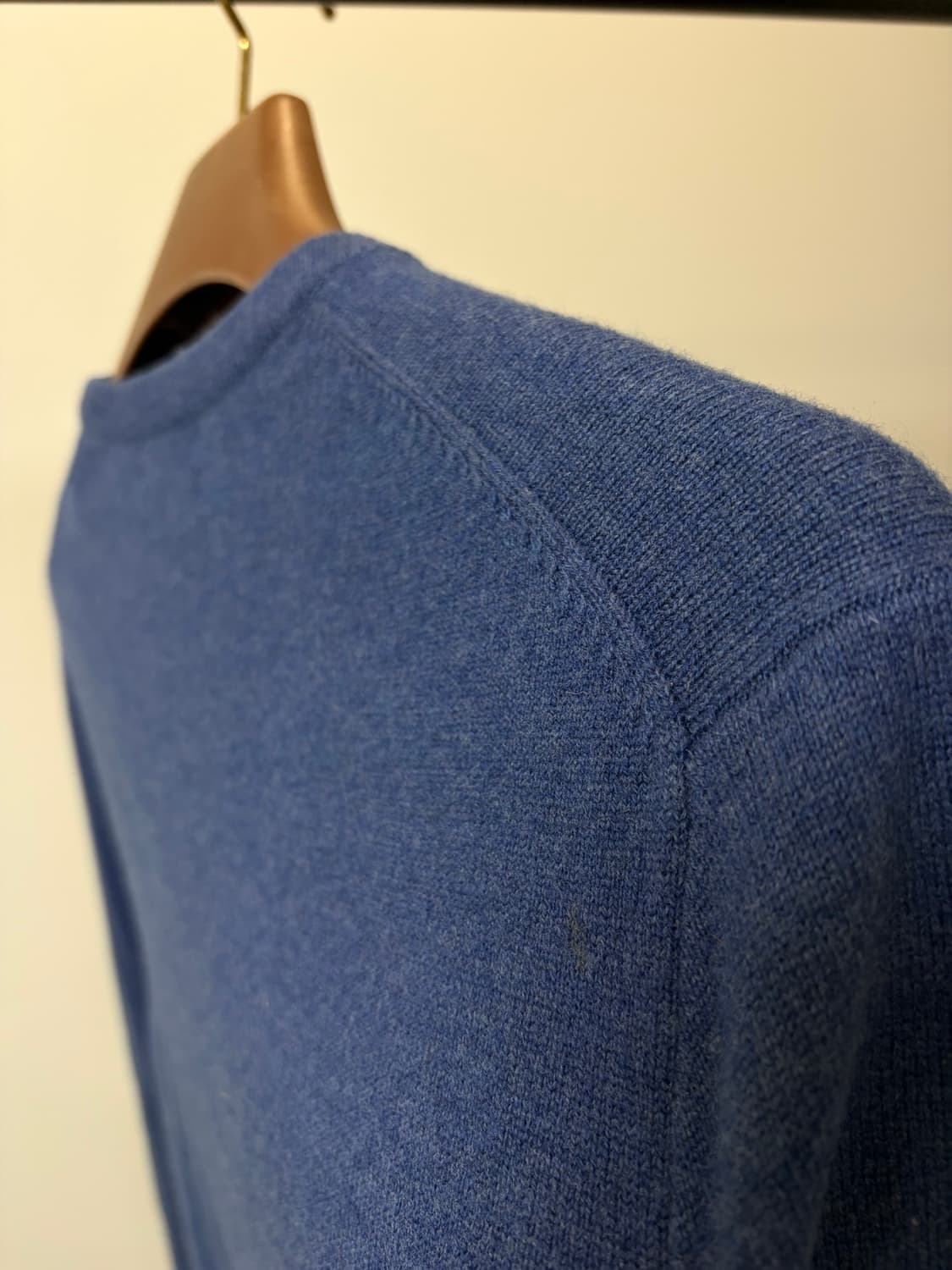 (M) 폴로 랄프로렌 블루 메리노울 니트 상품이미지6