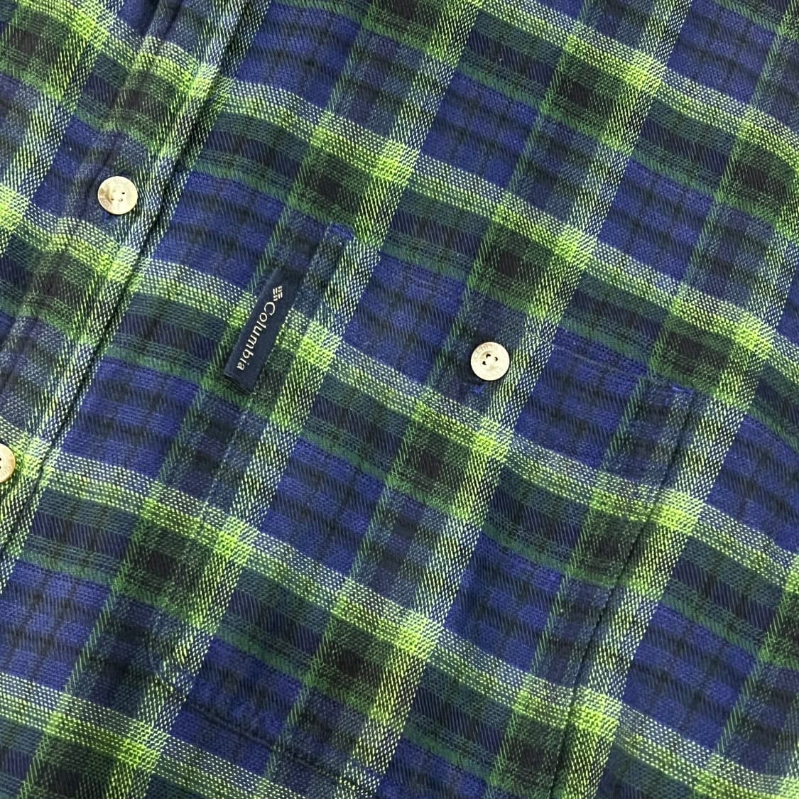  콜롬비아 체크 플란넬 셔츠 y14506 상품이미지4