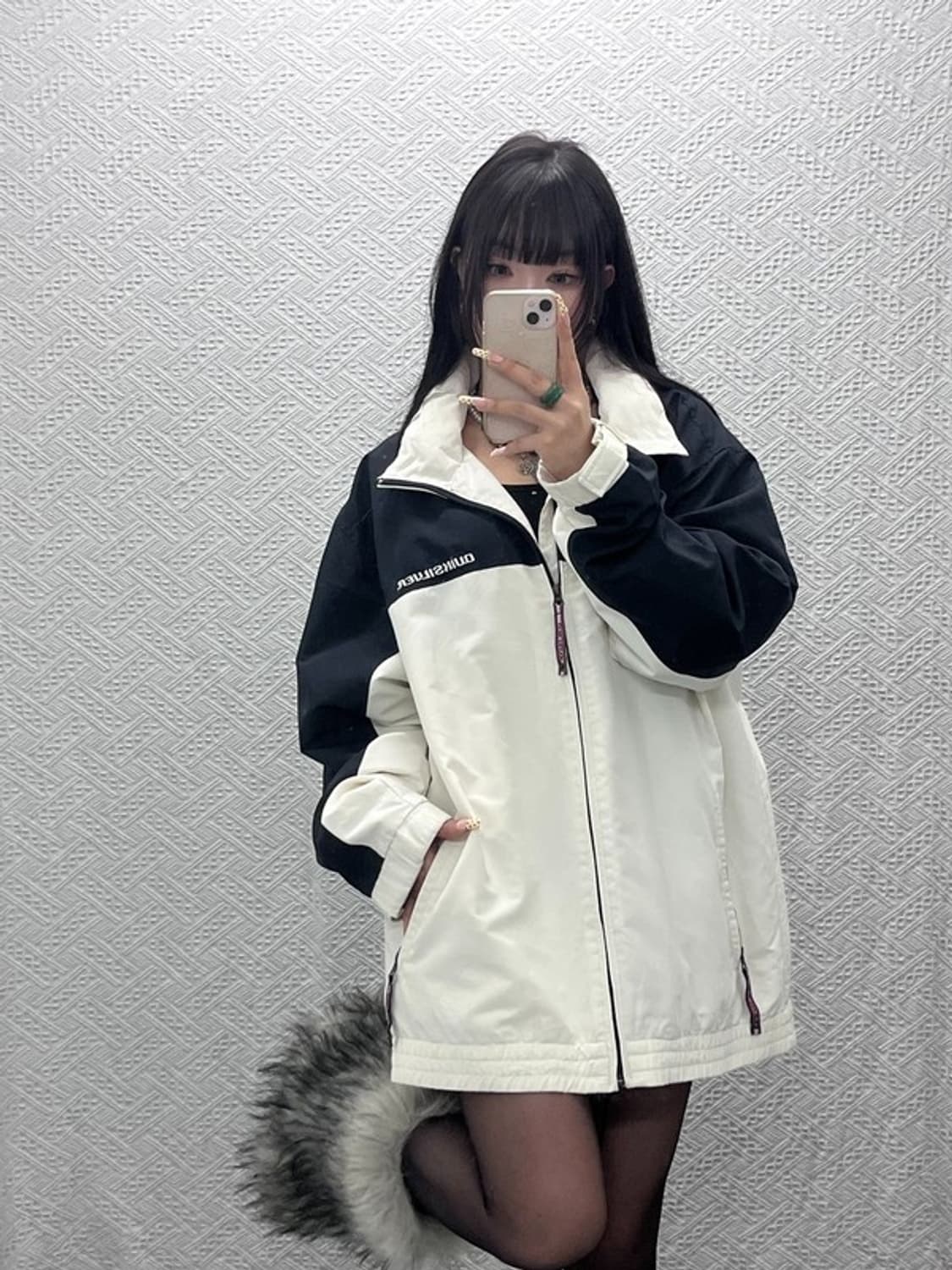 퀵실버 캐주얼 빈티지 보딩 바람막이 자켓 XL C09744 상품이미지1