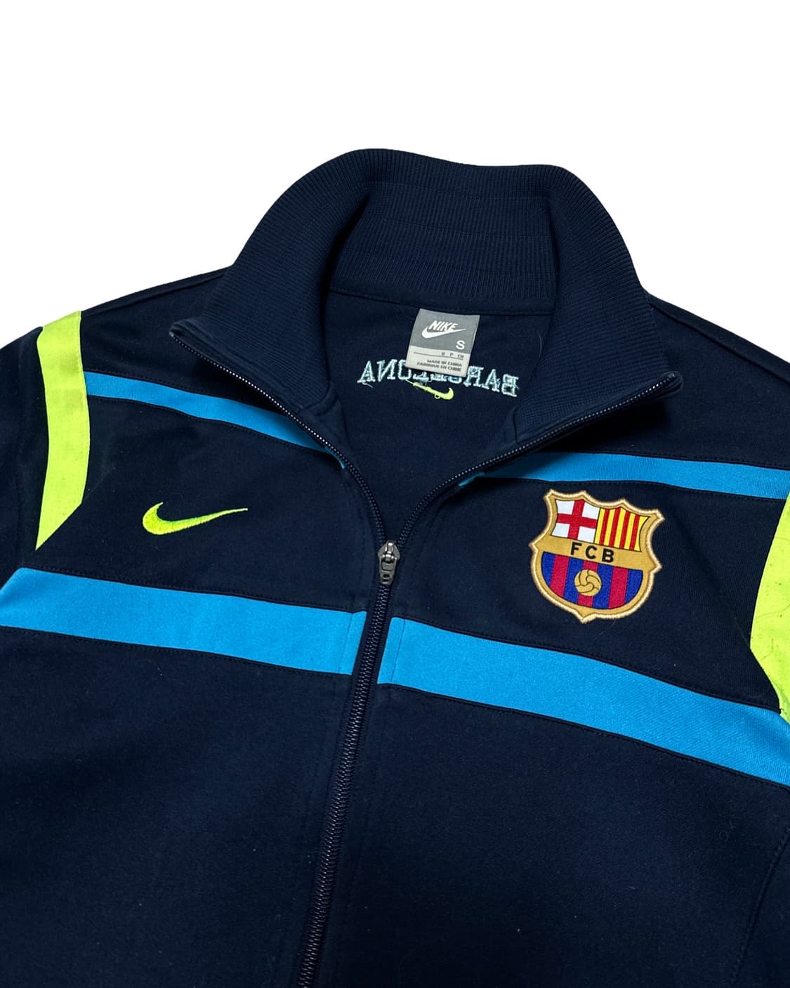 나이키 바르셀로나 네이비 트랙탑 져지 상품이미지3