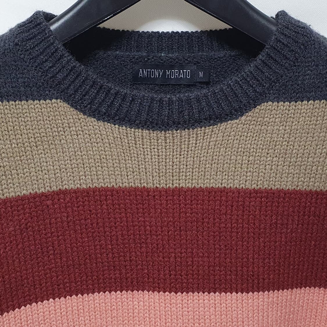 안토니모라토 컬러 스트라이프 니트 M 상품이미지4