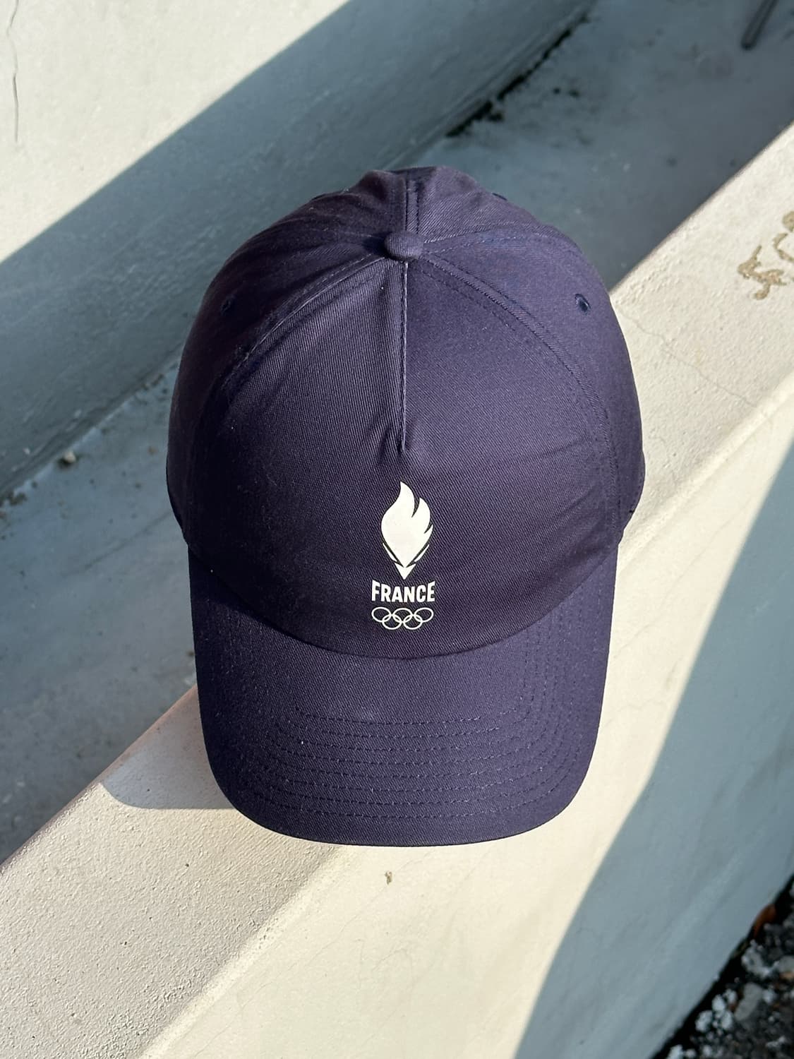 [F] 프랑스 파리 올림픽 네이비 볼캡 모자 상품이미지1