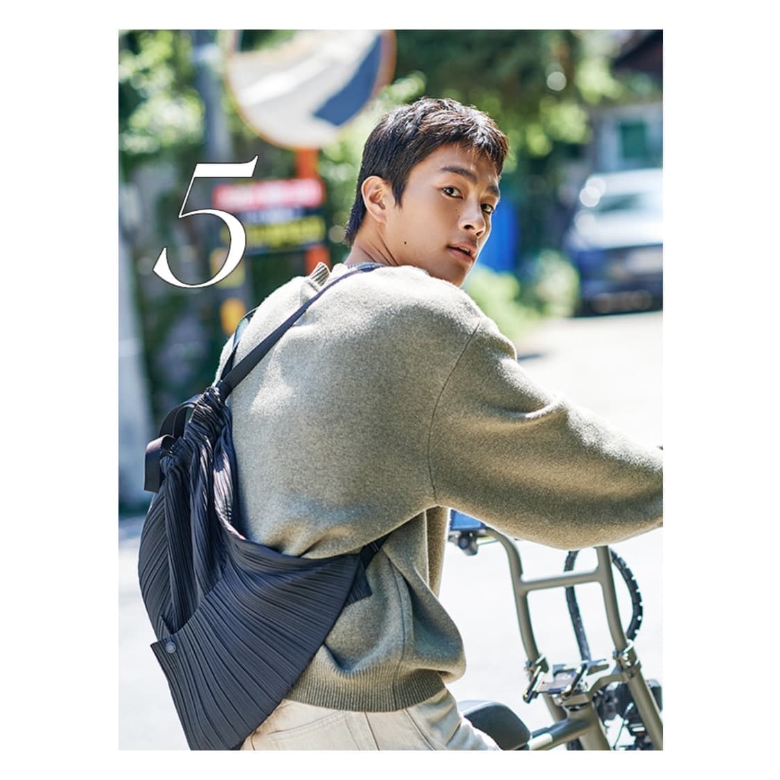 플리츠 토트 백팩 상품이미지5